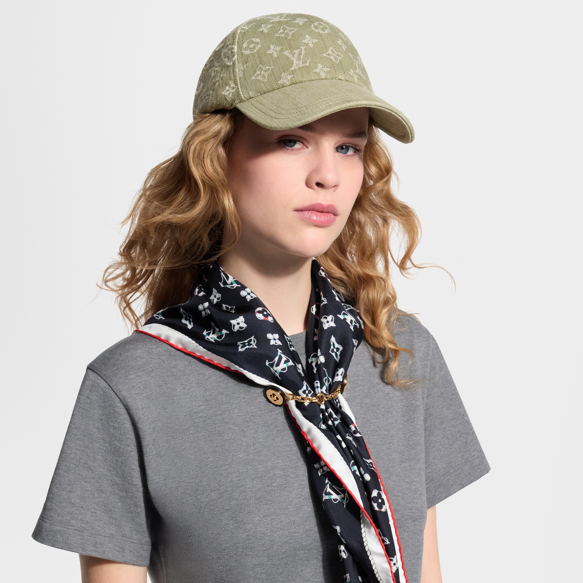 Denim Cap S00 - Women - Accessories | LOUIS VUITTON ®